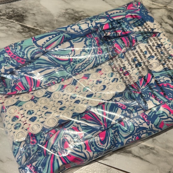 LILLY PULITZER |  Target 20th Anniversary Collection Blue Pink Shift Dress sz 2 - Picture 9 of 9